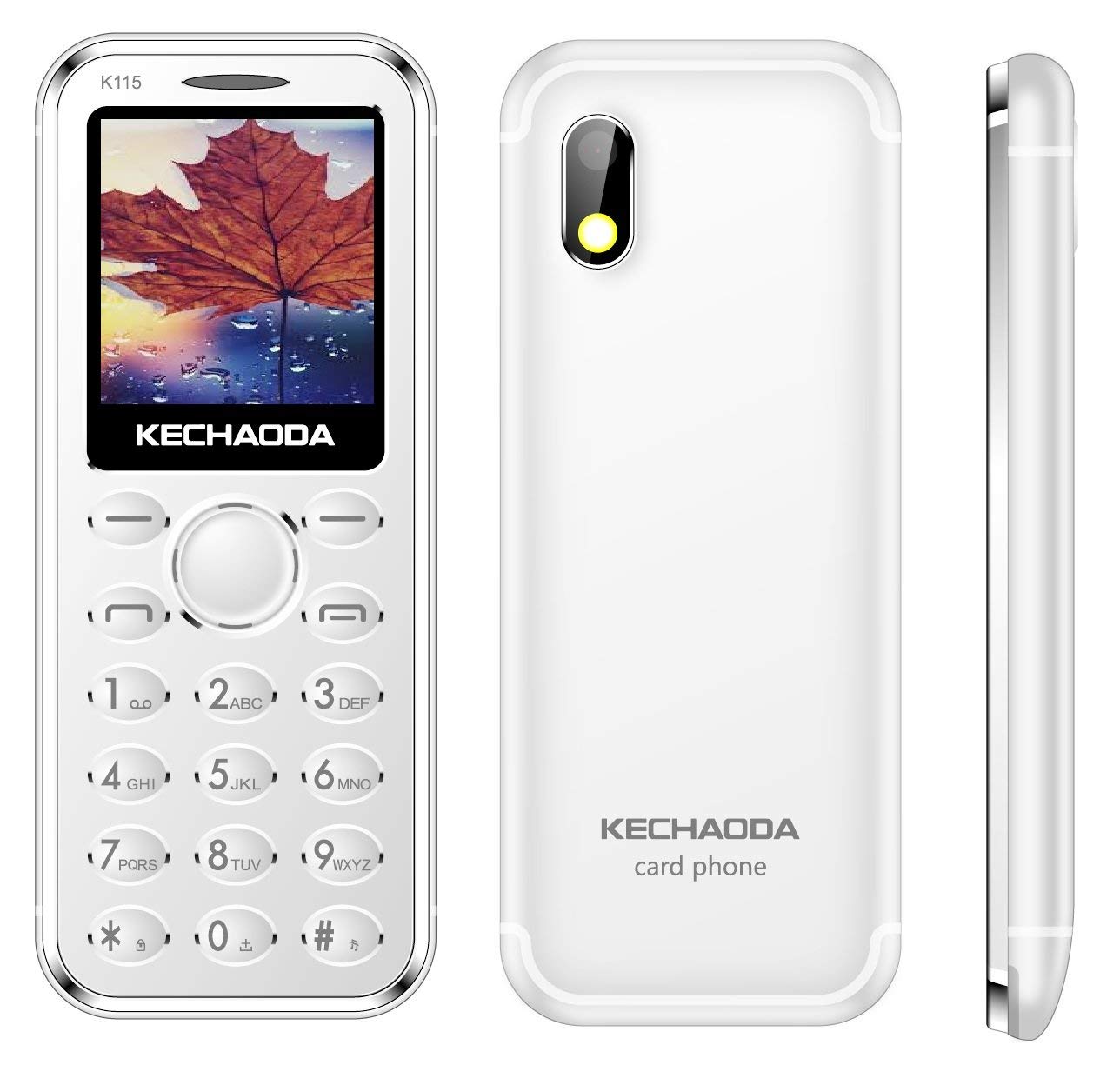 KECHAODA K115 Mini Card Phone Images