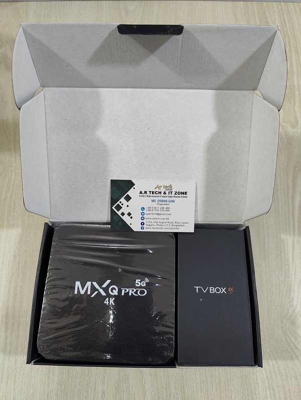 MXQ Pro Android TV BOX 1GB RAM 8GB ROM Wifi image