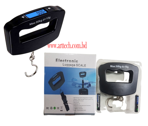 Digital  Luggage Weight Scale Capacity 50KG LCD Display image