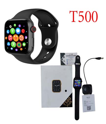 T500 Smart Watch Touch Display Calling Option - Black Images
